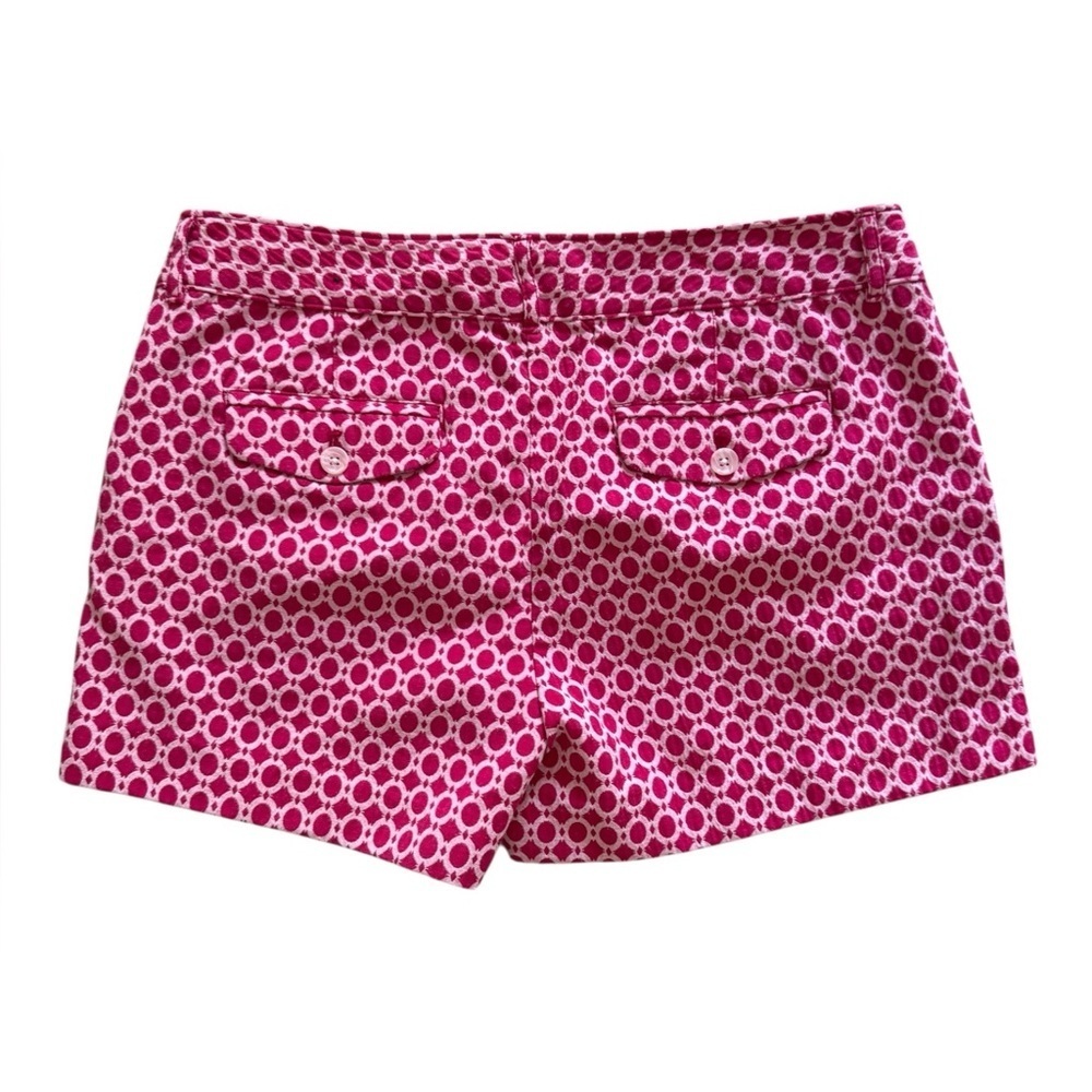 Banana Republic Pink Geometric Print Shorts Size 8 - Picture 2 of 6